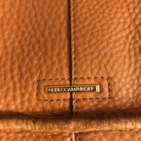 Rebecca Minkoff Brown Pebble Feed crossbody handbag - Picture 5 of 5